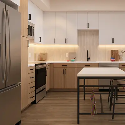 Kitchen Area of Another Unit